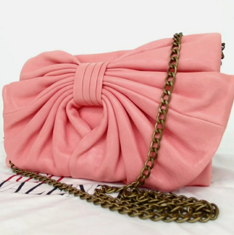 VALENTINO GARVANI CLUTCH BAG CHAIN SHOULDER BAG